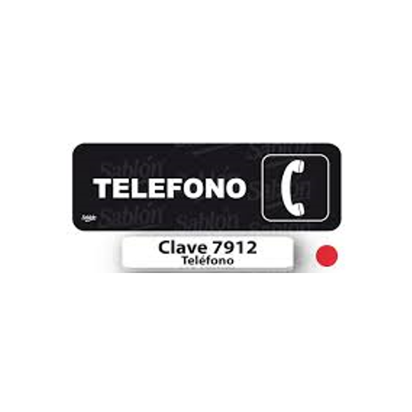 SENAL DE TELEFONO 7912